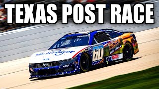 TEXAS POST RACE - Wild Card Race, Lappers Take A Leader, Pit Road Destruction