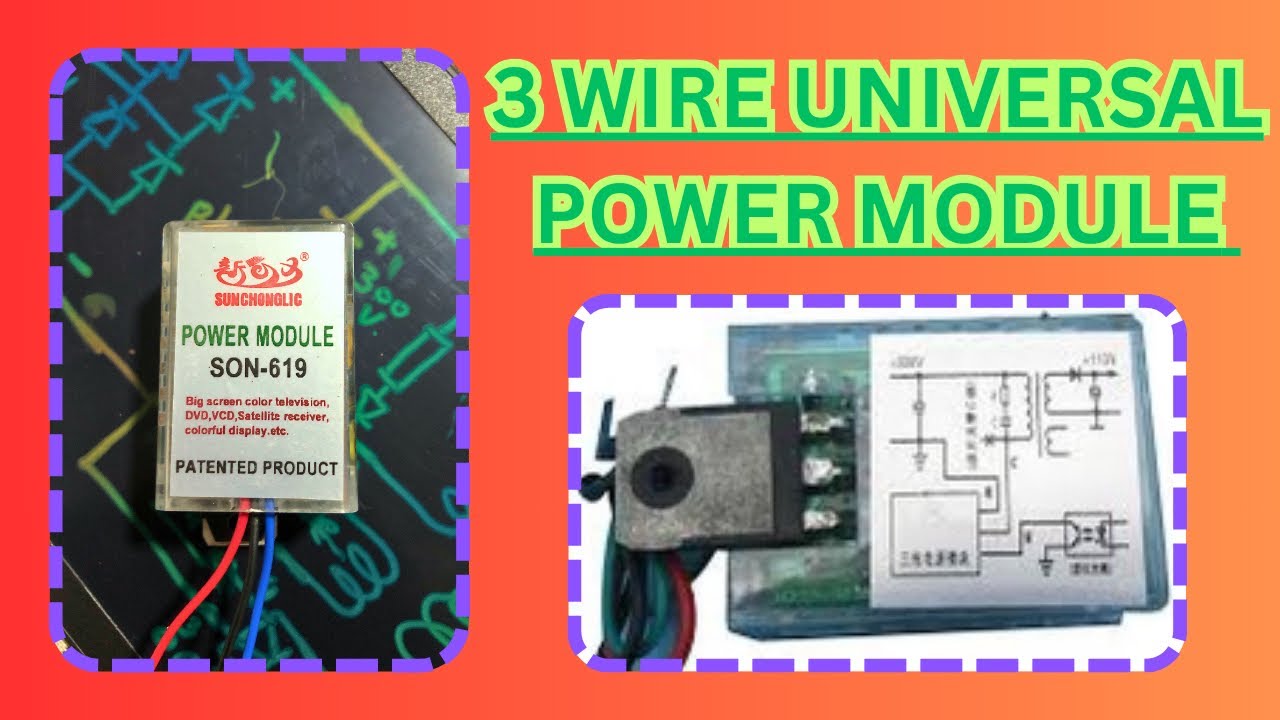 3-wire-power-module-how-to-connect-3-wire-power-module-youtube