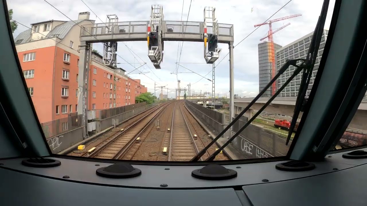 Führerstandsmitfahrt + RE5 Berlin Südkreuz - Rostock Hbf