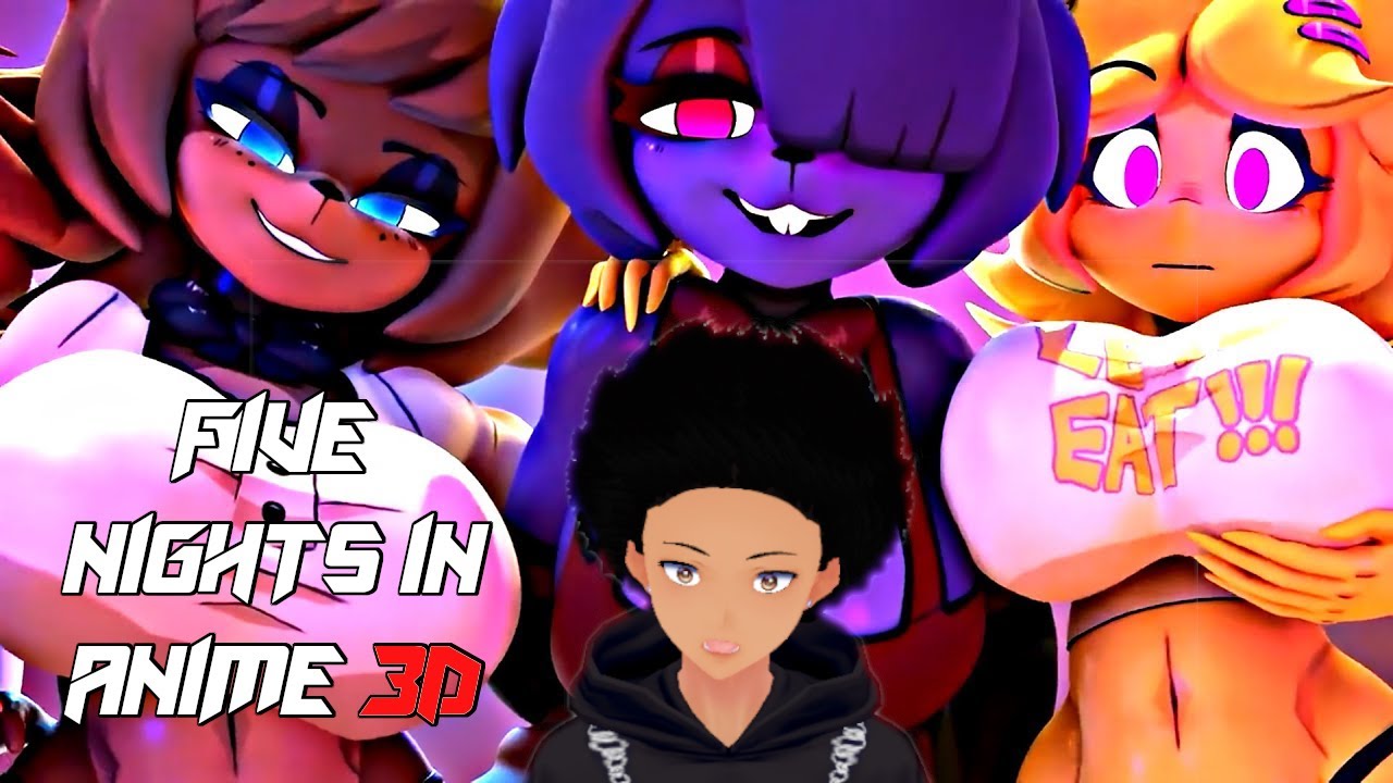 Animatronic Wafius Want Me As Their Senapi!!! Five Nights At Anime 3D Full  Gameplay!!! +Jumpscares 