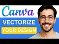 How To Vectorize In Canva – Easy (2025)