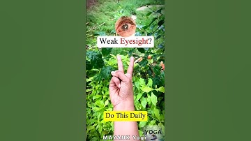 Thumbnail of Mudra Hand Benefits for eye Yoga to improve Eyesight फायदे #trimukyoga