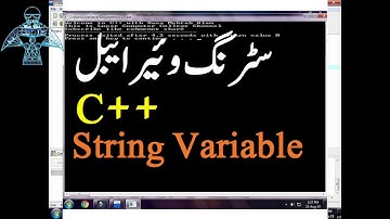 C++ String Variable - Lunar Computer College