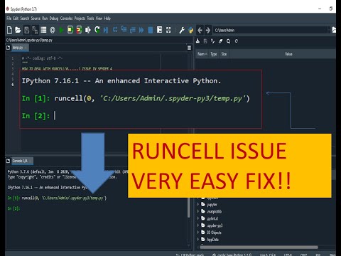 runcell(0' c /users..)ISSUE |HOW TO FIX RUN CELL HOTKEY(CRTL+ALT) NOT WORKING IN SPYDER 4| EASY FIX!