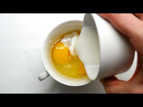 Omelette dans une tasse