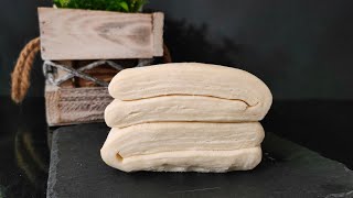 Pasta sfoglia furba e veloce fatta in casa, si prepara in meno di 30 minuti!