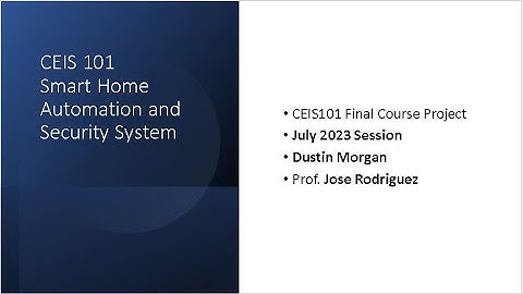 Dmorgan CEIS 101 Final Project