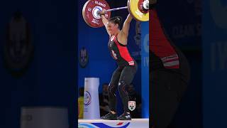 Maude Charron (59kg 🇨🇦) 106kg / 233lbs Snatch PR Slow Motion! + all attempts in real-time