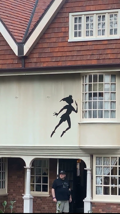 Has This Peter Pan Always Been in the UK Pavilion at Epcot? #shorts #PeterPan #WaltDisneyWorld