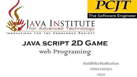 JavaScript 2D Game-Buddhika Madhushan