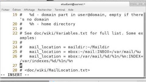 Centos 7: Configuration de la messagerie avec Postfix et Squirrelmail