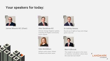 Planning High Court Challenges 2025 - Session 2: Practice and procedure