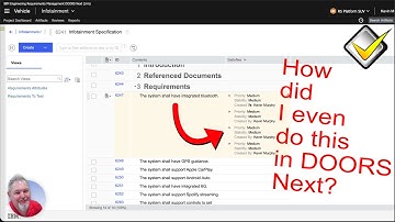 IBM Engineering Tool Tip 3: DOORS Next Can Do That?!