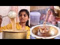 Hardworking Woman selling Tandoori Chai | Extremely Hot Pot Tea | Indian Street Food