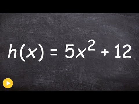 How to find the inverse of a quadratic that is a function