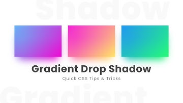 CSS Gradient Drop Shadow | Quick CSS Tips & Tricks