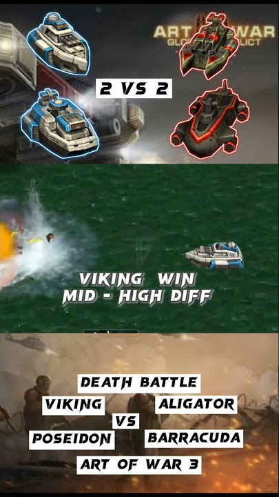 Viking  aligator vs poseidon barracuda