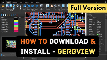 How to Install Gerbview Full Version | PCB Design Software