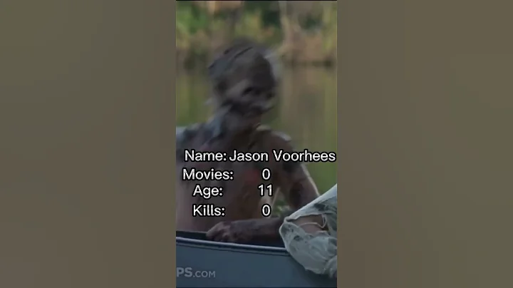 Jason Voorhees Evolution #edit #shorts #evolution