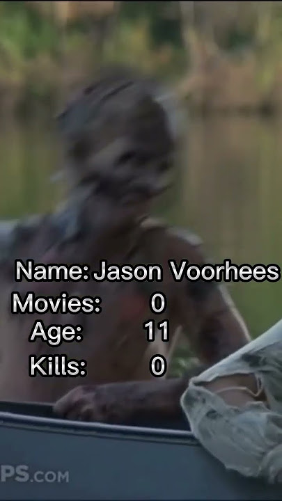 Jason Voorhees Evolution #edit #shorts #evolution
