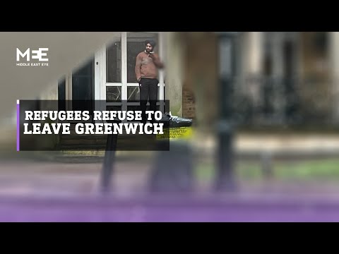 Exclusive: Asylum Seekers Speak Out In Protest At Greenwich Hotel