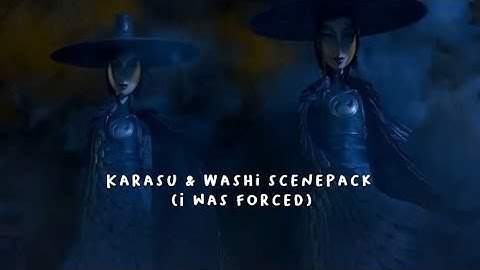 Karasu & Washi (all scenes) #kuboandthetwostrings #karasuandwashi #tatiapetorva