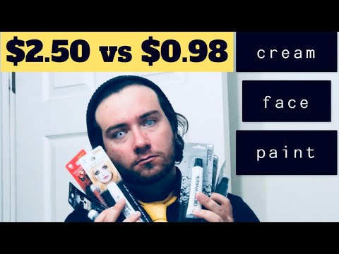 Professional Face Paint vs. Cheap Face Paint Comparison 