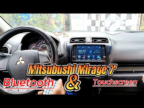 Mitsubishi Mirage 7 inch Touchscreen Installation