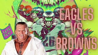 PHILADELPHIA EAGLES VS CLEVELAND BROWNS