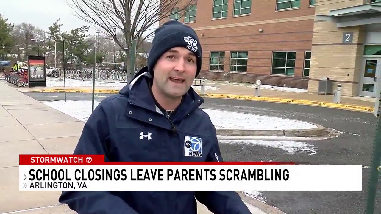 Arlington public schools close for winter weather leaving parents