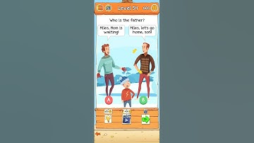 Braindom riddle level - 54 Who is the father ? #shorts #riddle