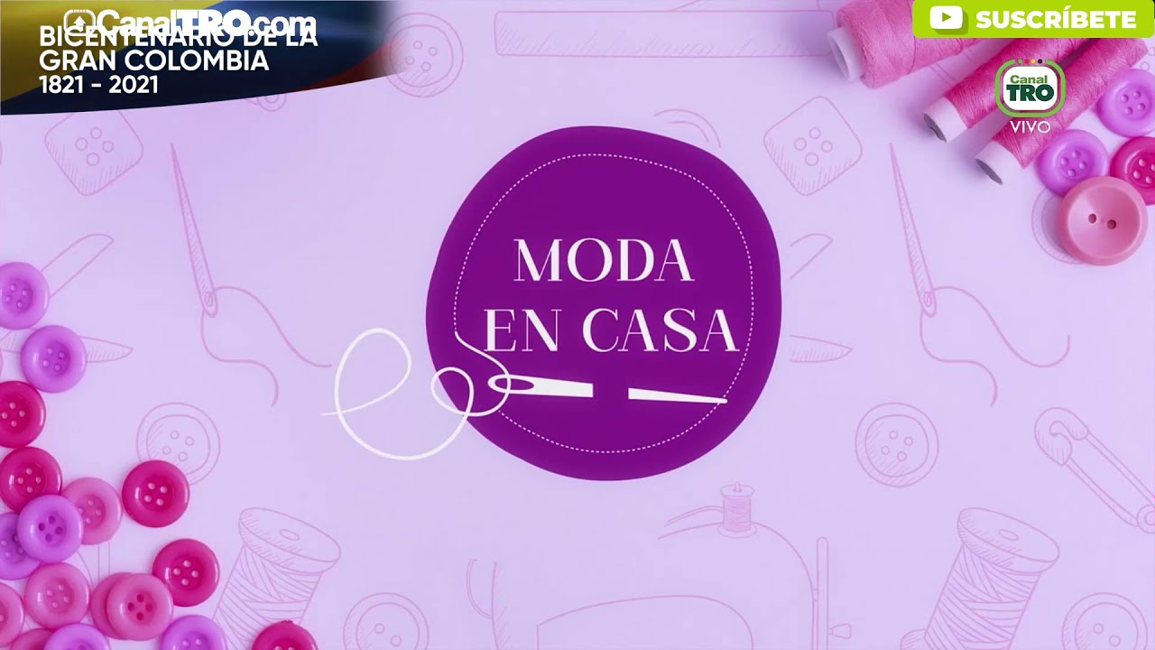 #EnVivo 🔴 Diseña una hermosa blusa con mangas globo en  #ModaEnCasa