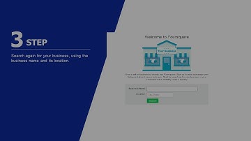 Claim Your Foursquare Listing