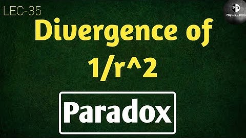 Vector Algebra (LEC -35) Divergence of r hat/r^2 || Vector Algebra || Paradox ||