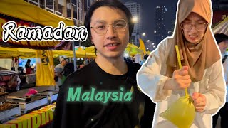 Chinese Muslim First time spend Ramadan in Malaysia I Find food at midnight.