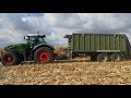 Fendt 1038 mit umladewagen ukraine  agrostructura
