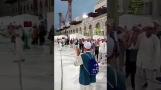 Chinese muslims crying after leaving Holy mosque (Mecca)