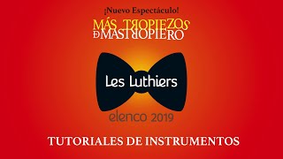 Les Luthiers - Tutoriales de Instrumentos: SHOEPHONE