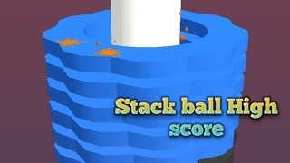 Stack ball High score game ll best score Stack ball screenshot 5