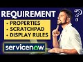 Share System Properties Information From Server to Client | ServiceNow Requirements
