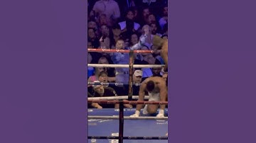 Conor McGregor reaction at Joshua v DuBois fight at knockdown in Wembley #conormcgregor #lol #wow
