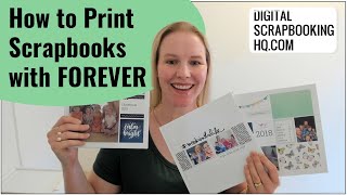 How to Print Digital Scrapbook Pages with Forever screenshot 3