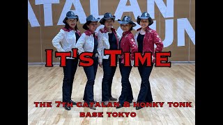 It's Time - Catalan Country Line Dance - Performanced  by Rojo Bruja