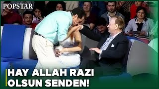 İbrahim Tatlıses, Seyfi Dursunoğlu&#39;nun Elini Öptü - Popstar