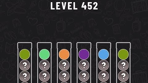 Ball Sort Puzzle Level 452 #ballsortpuzzle #ballsortpuzzlegameplay #puzzlegame #mobilegames