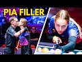 Pia filler on 1 shot for 120000 joshua filler her coach and giving the ladies pro tour her all