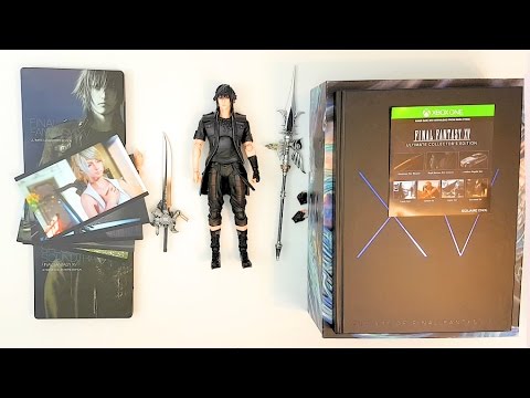 Video: Square Enix Lovar Mer Final Fantasy 15 Ultimate Collector's Edition Lager