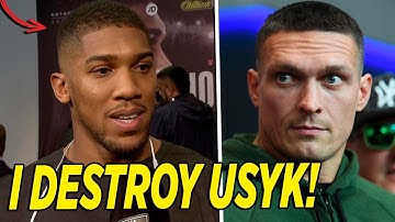 WOW! Anthony Joshua KNOCKS OUT Usyk WITH ONE PUNCH! Joshua - Usyk 2 FORECAST for THE FIGHT! Fury