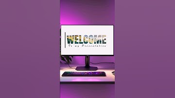 Viral Welcome Slide in PowerPoint #powerpoint #powerpointtemplate #welcome
