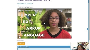 CS Discoveries U2L03 HTML and Paragraph Tags